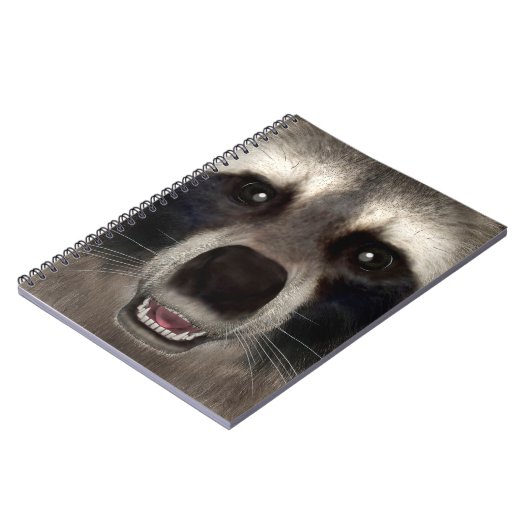 Raccoon Notizblock (Linke Seite)