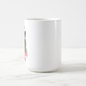 Raccoon Overthinking King Kaffeetasse (Mittel)