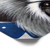 RACCOON & OWT AM NACHT-Poster Poster (Ecke)