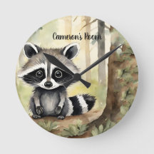 Raccoon Personalisiert Woodland