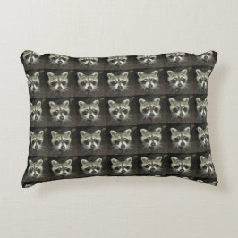 Raccoon Pillow NIEDLICH Dekokissen