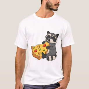 Raccoon Pizza T-Shirt