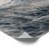 Raccoon Portrait Poster (Ecke)