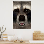 Raccoon Poster (Küche)