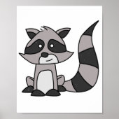 Raccoon Poster (Vorne)