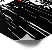 Raccoon Poster (Ecke)