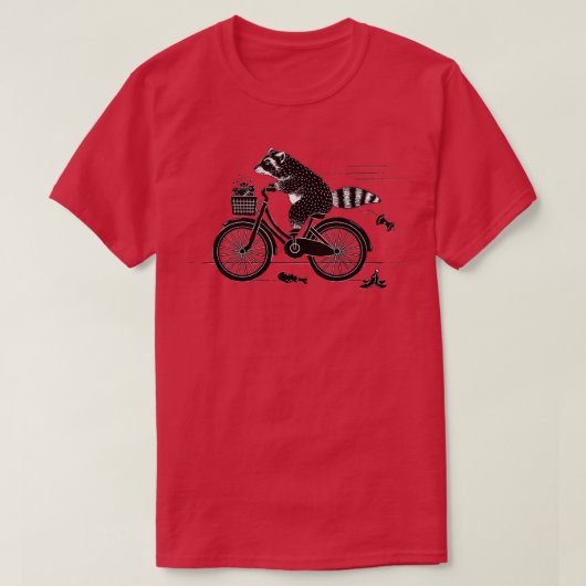 Raccoon Rad T-Shirt (Design vorne)