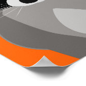 Raccoon Rascal Poster (Ecke)