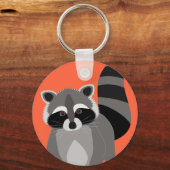 Raccoon Rascal Schlüsselanhänger (Rückseite)