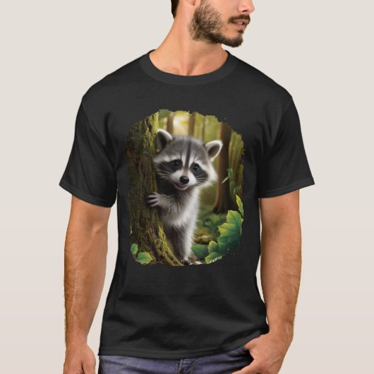 Raccoon Rascal T-Shirt (Vorderseite)