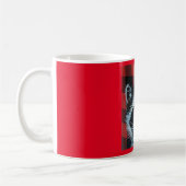 Raccoon & Red Karierte Tasse & Cups (Links)