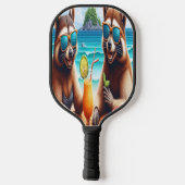 Raccoon Rendezvous Pickleball Schläger (Rückseite)