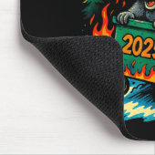 Raccoon Rollin Into 2026 Dumpster Fire New Year Me Mousepad (Ecke)