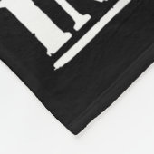 Raccoon Rolling Into 2026 Happy New Year 2026 Funn Fleecedecke (Ecke)