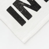 Raccoon Rolling Into 2026 Happy New Year 2026 Funn Fleecedecke (Ecke)