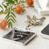 Raccoon Schlüsselanhänger (Seite)