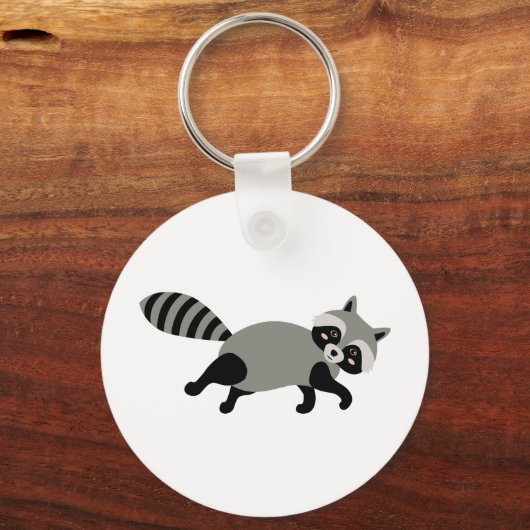 Raccoon Schlüsselanhänger (Vorderseite)