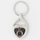 Raccoon Schlüsselanhänger (Vorderseite)