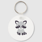 Raccoon Schlüsselanhänger (Vorderseite)