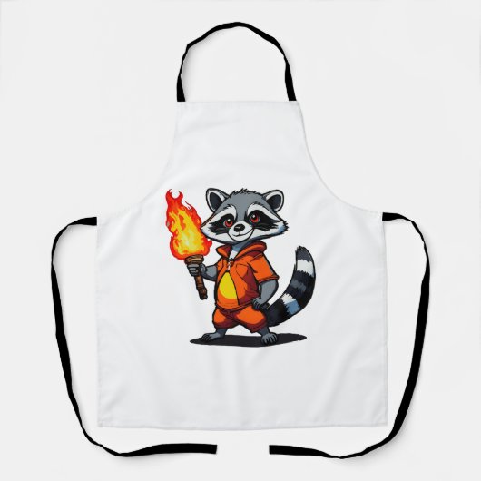 Raccoon Schürze (Vorderseite)