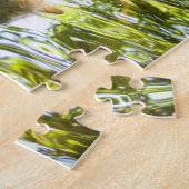 Raccoon Schwimmen im Wasser Puzzle (Seite)