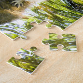 Raccoon Schwimmen im Wasser Puzzle (Seite)