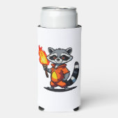 Raccoon Selters Dosenkühler (Seltzer Vorderseite)