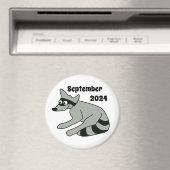Raccoon, September 2024 Magnet (In Situ (Geschirrspüler))