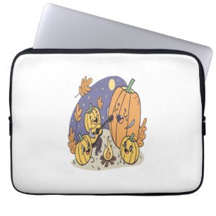 Raccoon Shirt Country Pumpkin Laptopschutzhülle