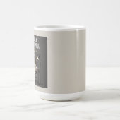 Raccoon Silently Judging | Sarcastic Coffee Cup Kaffeetasse (Mittel)