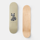 Raccoon-Skateboard Skateboard (Vorderseite)