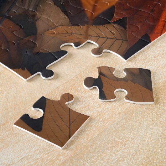 Raccoon-Spiel im Herbst Puzzle (Seite)