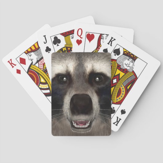 Raccoon Spielkarten (Rückseite)