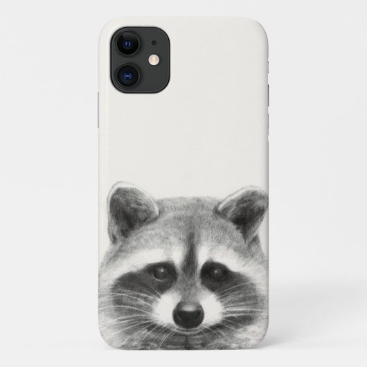 Raccoon-Stift Zeichne Case-Mate iPhone Hülle (Rückseite)