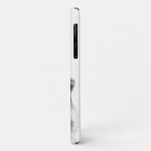 Raccoon-Stift Zeichne Case-Mate iPhone Hülle (Hinten/Links)