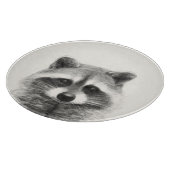 Raccoon-Stift Zeichne Schneidebrett (Ecke)