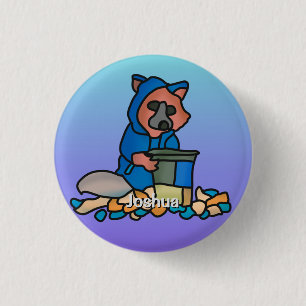 Raccoon Street Erkundung durch einen Mülleimer S Button