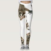 Raccoon-Strumpfhosen. Sie werden also nie allein Leggings (Vorderseite)