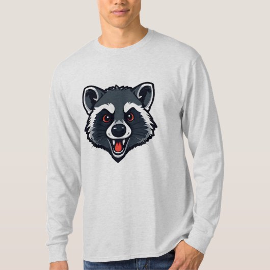 Raccoon T-Shirt (Vorderseite)