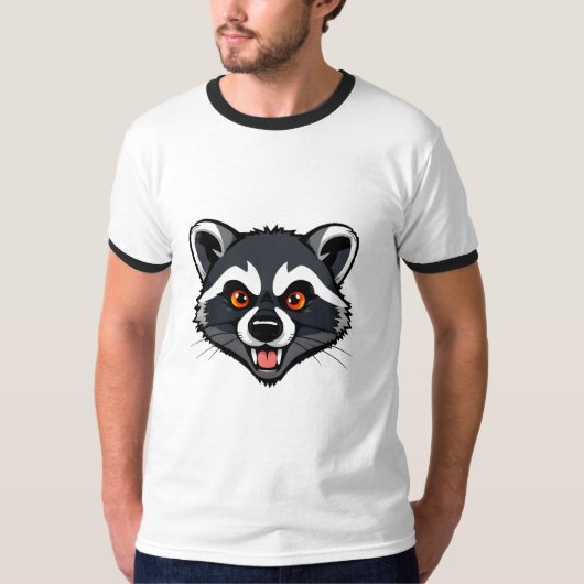 Raccoon T-Shirt (Vorderseite)