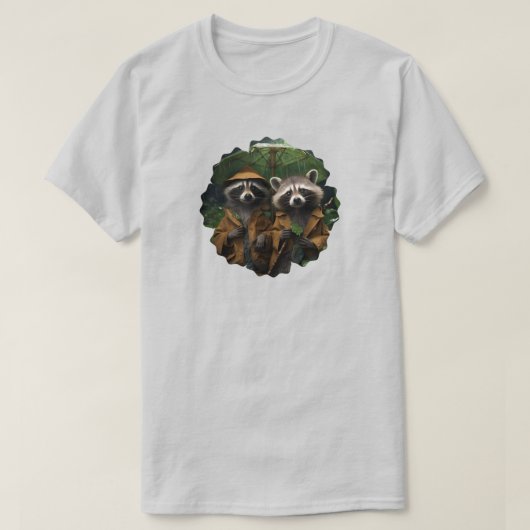 Raccoon-T - Shirt (Design vorne)