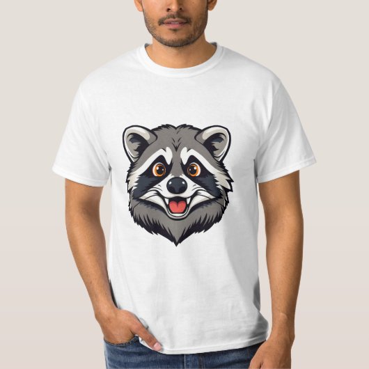 Raccoon T-Shirt (Vorderseite)