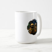 Raccoon-Tasse Kaffeetasse (VorderseiteRechts)