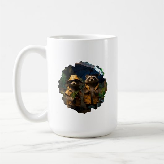 Raccoon-Tasse Kaffeetasse (Links)