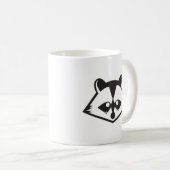 Raccoon-Tasse! Kaffeetasse (VorderseiteRechts)