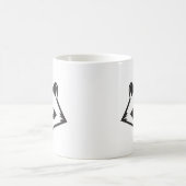 Raccoon-Tasse! Kaffeetasse (Mittel)