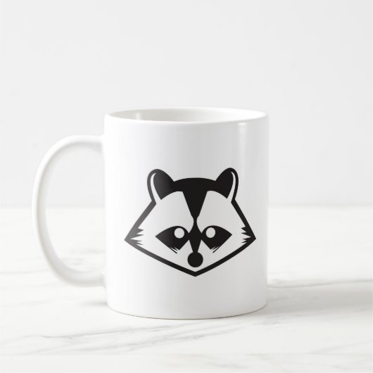 Raccoon-Tasse! Kaffeetasse (Links)