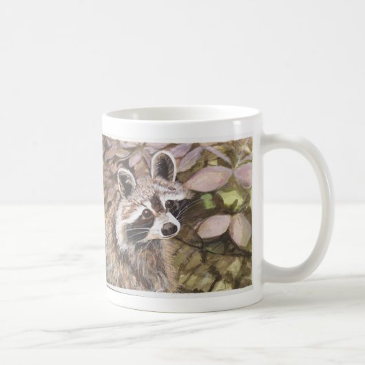 Raccoon-Tasse Kaffeetasse (Rechts)
