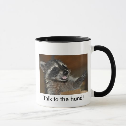 Raccoon-Tasse Tasse (Rechts)