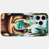 Raccoon Tea Party Case-Mate iPhone Hülle (Rückseite (Horizontal))